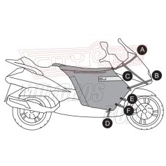 Lábtakaró OJ Scooter Pro C