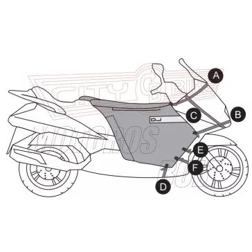 Lábtakaró OJ Scooter Pro C
