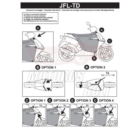 Lábtakaró OJ Scooter Pro D