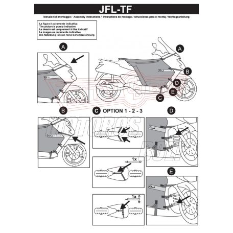 Lábtakaró OJ Scooter Pro F