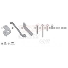   Kiegészítő szett oldaldoboz tartóhoz Honda CB 500 X (2013-2018) GIVI