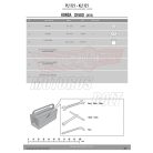 Oldaldoboz tartó cső HONDA CB 500 X (13-18) GIVI