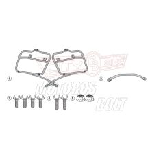   Oldaldoboz tartó cső Honda NC 750 S (2016-2018) / Honda NC 750 X (2016-2018) GIVI