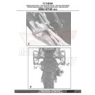 Oldaldoboz tartó cső Honda NC 750 S (2016-2018) / Honda NC 750 X (2016-2018) GIVI Trekker Outback dobozhoz