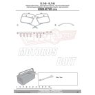 Oldaldoboz tartó cső Honda NC 750 S (2016-2018) / Honda NC 750 X (2016-2018) GIVI