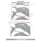 Oldaldoboz tartó cső Honda NC 750 S (2016-2018) / Honda NC 750 X (2016-2018) GIVI