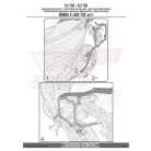 Oldaldoboz tartó cső Honda X-SDV 750 (2017-2020) GIVI