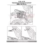 Oldaldoboz tartó cső Honda X-ADV 750 (2017-2020) GIVI