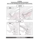 Oldaldoboz tartó cső Honda CRF 1000 L Africa Twin (2018) / Honda CRF 1000 L Africa Twin Adventure Sports (2018) GIVI Trekker Outback dobozhoz