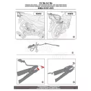 Oldaldoboz tartó cső HONDA CB 125F (2021-2026) GIVI Oldaldoboz tartó cső HONDA CB 125F (2021-2026) GIVI
