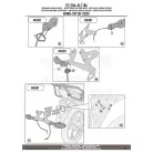 Oldaldoboz tartó cső HONDA CB 125F (2021-2024) GIVI