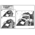 Oldaldoboz tartó cső Honda XL 1000V Varadero (99-02) GIVI