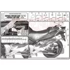 Oldaldoboz tartó cső Honda CBF 500 (04-12) / Honda CBF 600S/ CBF 600N (04-12) / Honda CBF 1000 / ABS (06-09) GIVI