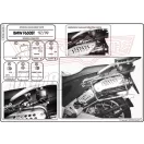 Oldaldoboz tartó cső BMW F 650 ST (97-99) GIVI