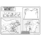 Oldaldoboz tartó cső BMW R 850 GS (94-01) / BMW R 1100 GS (94-99) / BMW R 1150 GS (00-03) GIVI