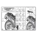 Oldaldoboz tartó cső Honda XL 125V Varadero (07-14) GIVI