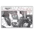 Oldaldoboz tartó cső Honda XL 700V Transalp (08-13) GIVI