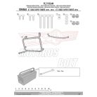 Oldaldoboz tartó cső Yamaha XT 1200 Z Super Teneré (2010-2018) / Yamaha XT 1200 ZE Super Teneré (2014-2018) GIVI Trekker Outback dobozhoz