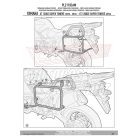 Oldaldoboz tartó cső Yamaha XT 1200 Z Super Teneré (2010-2018) / Yamaha XT 1200 ZE Super Teneré (2014-2018) GIVI Trekker Outback dobozhoz