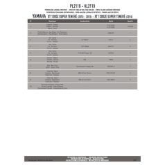   Oldaldoboz tartó cső YAMAHA XT 1200Z SUPER TENERÉ (10-18) / Yamaha XT 1200ZE Super Teneré (14-18) GIVI