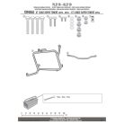 Oldaldoboz tartó cső YAMAHA XT 1200Z SUPER TENERÉ (10-18) / Yamaha XT 1200ZE Super Teneré (14-18) GIVI