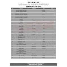 Oldaldoboz tartó cső Yamaha XSR 700 (2016-2018) GIVI