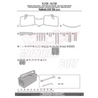 Oldaldoboz tartó cső Yamaha XSR 700 (2016-2018) GIVI