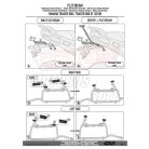 Oldaldoboz tartó cső Yamaha Tracer 900 / Tracer 900 GT (2018-2019) GIVI Trekker Outback dobozhoz