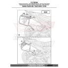 Oldaldoboz tartó cső Yamaha Tracer 900 / Tracer 900 GT (2018-2019) GIVI Trekker Outback dobozhoz