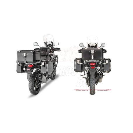 Oldaldoboz tartó cső Suzuki DL 1000 V-Strom (2014-2016) / Suzuki DL 1000 V-Strom (2017-2018) GIVI Trekker Outback dobozhoz