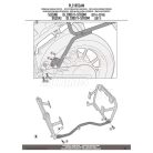 Oldaldoboz tartó cső Suzuki DL 1000 V-Strom (2014-2016) / Suzuki DL 1000 V-Strom (2017-2018) GIVI Trekker Outback dobozhoz