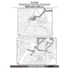Oldaldoboz tartó cső Suzuki DL 650 V-Strom (2017-2024) GIVI Trekker Outback dobozhoz