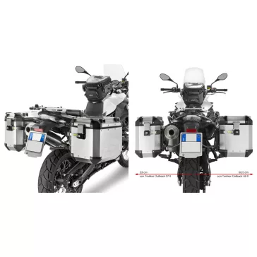   Oldaldoboz tartó cső BMW F 650 GS / F 800 GS (2008-2017) / BMW F 700 GS (2013-2017) GIVI Trekker Outback dobozhoz
