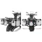 Oldaldoboz tartó cső BMW F 650 GS / F 800 GS (2008-2017) / BMW F 700 GS (2013-2017) GIVI Trekker Outback dobozhoz