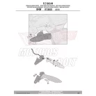 Oldaldoboz tartó cső BMW R 1200 GS (2013-2018) / GS Adventure (2014-2018) / BMW R 1250 GS (2019-2023) /R 1250 GS ADVENTURE (2019-2024) GIVI Trekker Outback dobozhoz