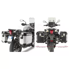   Oldaldoboz tartó cső TRIUMPH TIGER 800 / TIGER 800 XC / TIGER XR (2011-2017) GIVI Trekker Outback dobozhoz