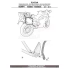 Oldaldoboz tartó cső TRIUMPH TIGER 800 / TIGER 800 XC / TIGER XR (2011-2017) GIVI Trekker Outback dobozhoz