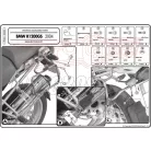 Oldaldoboz tartó cső BMW R 1200 GS (04-12) GIVI