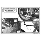 Oldaldoboz tartó cső BMW F 650 GS / F 800 GS (08-11) GIVI