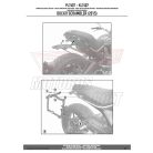 Oldaldoboz tartó cső Ducati Scrambler 400 (2016-2021) / Ducati Scrambler Icon 800 (2015-2022) GIVI