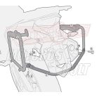 Oldaldoboz tartó cső KTM 1050 Adventure (2015-2016) / 1090 Adventure (2017-2018) / KTM 1190 Adventure / Adventure R (2013-2016) GIVI Trekker Outback dobozhoz