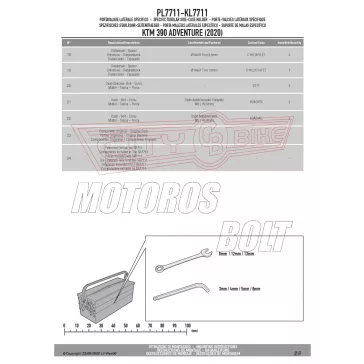 Oldaldoboz tartó cső KTM 390 Adventure (2020-2024) GIVI