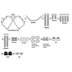   Oldaldoboz tartó cső BENELLI TRK702 (2023-2025), BENELLI TRK702 X (2023-2025) GIVI