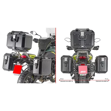   Oldaldoboz tartó cső BENELLI TRK702 (2023-2025), BENELLI TRK702 X (2023-2025) GIVI