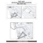 Oldaldoboz tartó cső BENELLI TRK702 (2023-2025), BENELLI TRK702 X (2023-2025) GIVI