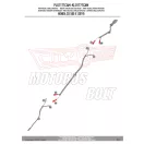 Oldaldoboz tartó cső HONDA CB 500 X (2019-2023)/ NX 500 (2024) GIVI Trekker Outback dobozhoz Oldaldoboz tartó cső HONDA CB 500 X (2019-2023)/ NX 500 (2024) GIVI Trekker Outback dobozhoz