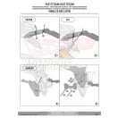 Oldaldoboz tartó cső HONDA CB 500 X (2019-2023)/ NX 500 (2024) GIVI Trekker Outback dobozhoz Oldaldoboz tartó cső HONDA CB 500 X (2019-2023)/ NX 500 (2024) GIVI Trekker Outback dobozhoz