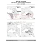 Oldaldoboz tartó cső HONDA CB 500 X (2019-2023)/ NX 500 (24-25)GIVI