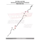 Oldaldoboz tartó cső HONDA CB 500 X (2019-2023)/ NX 500 (24-25)GIVI