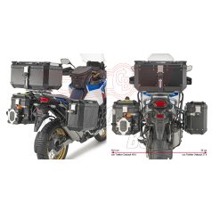   Oldaldoboz tartó cső HONDA CRF1100L Africa Twin (2020-2024) / HONDA CRF1100L Africa Twin Adventure Sports (2020-2024) GIVI Trekker Outback dobozhoz